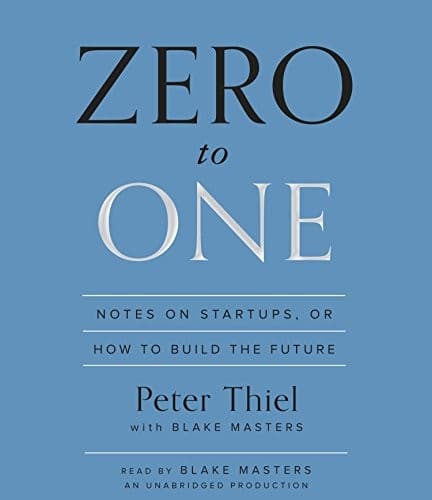 Zero to One, غلاف